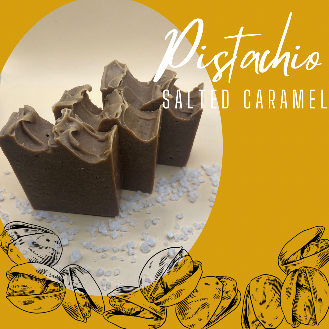 Pistachio + Salted Caramel